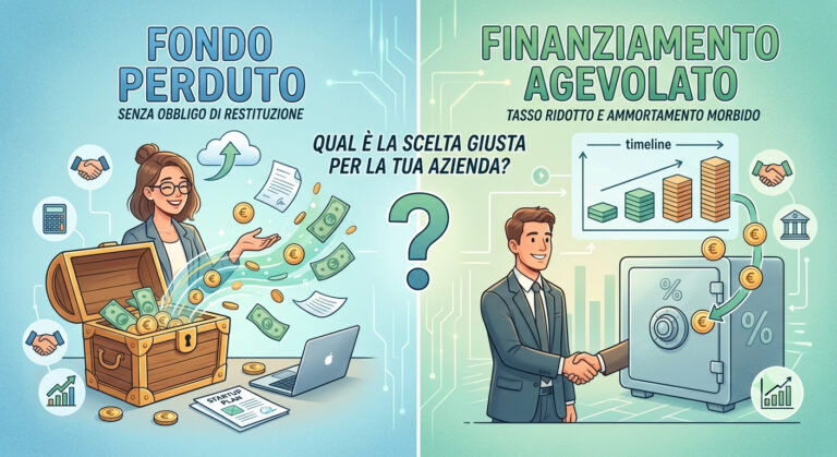 Fondo perduto o finanziamento agevolato?